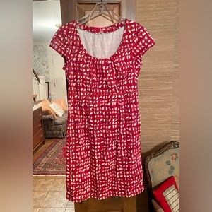BODEN Cotton Short Sleeve Dress